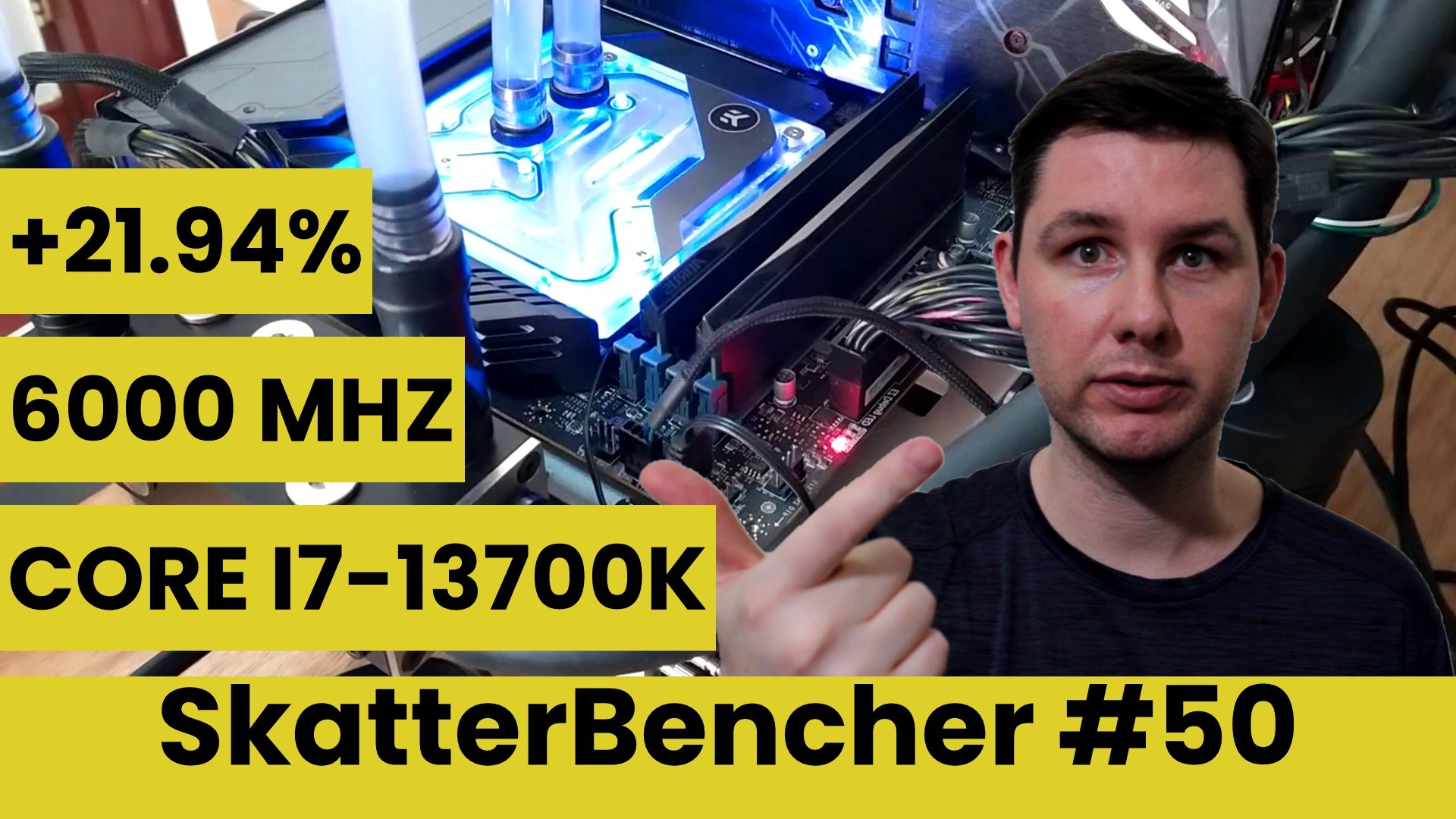 SkatterBencher #50: Intel Core i7-13700K Overclocked to 6000MHz