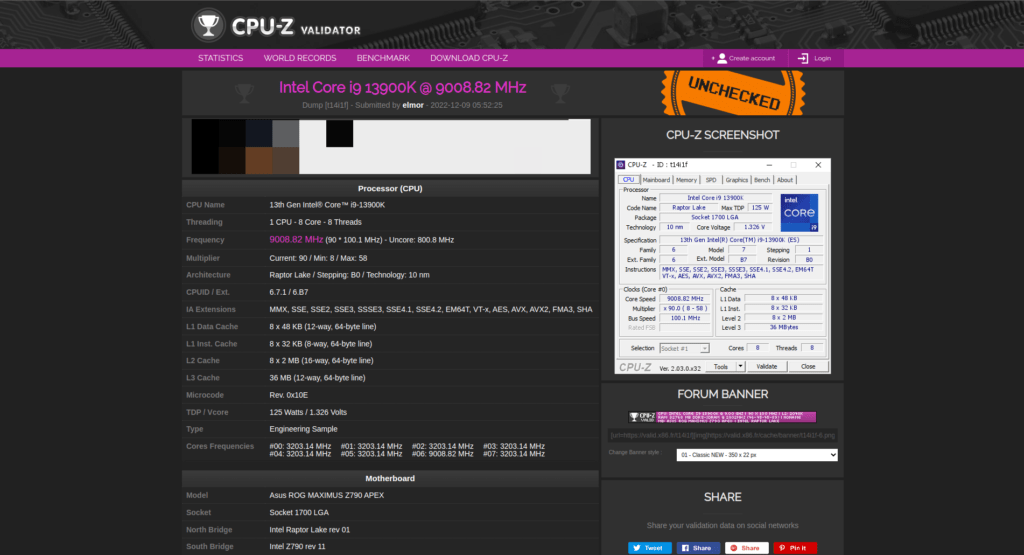 9 GHz CPU Overclock
