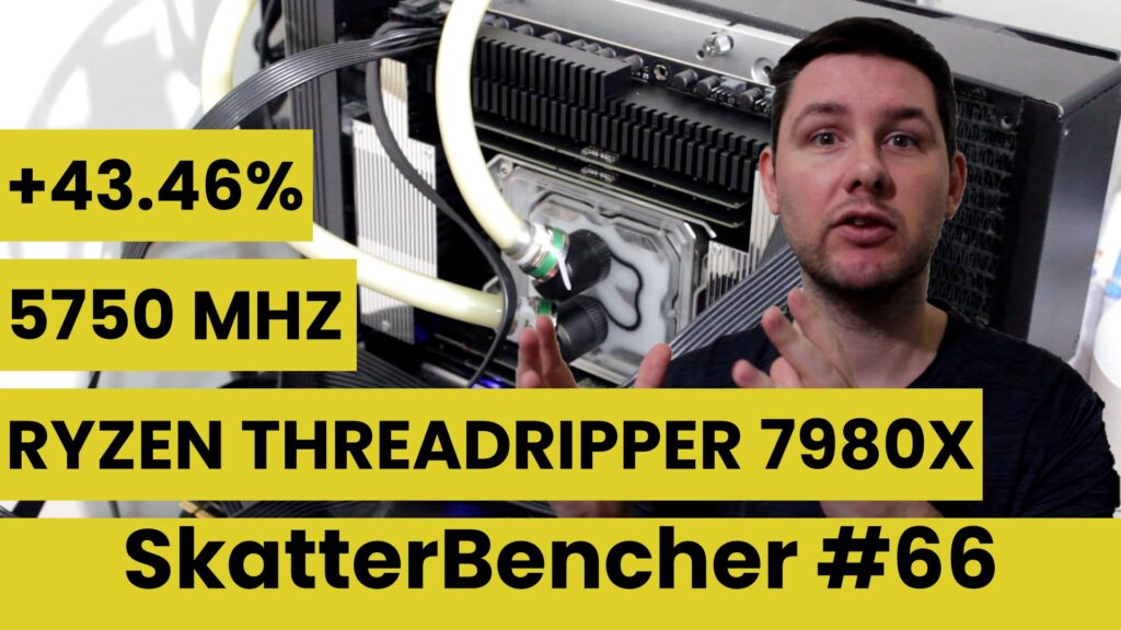 skatterbencher #66 ryzen threadripper 7990x