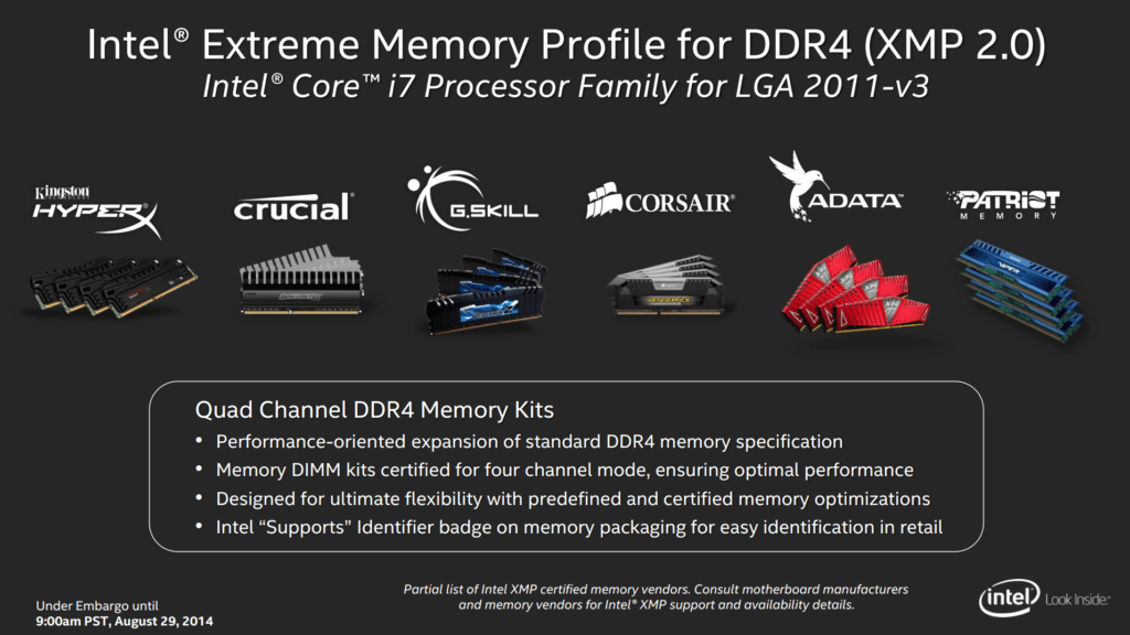 extreme memory profile 2.0